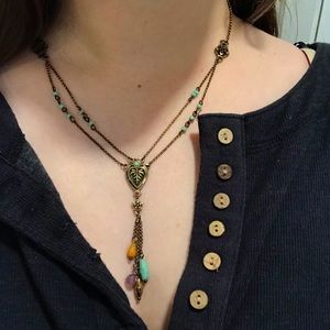 Lucky Brand boho necklace